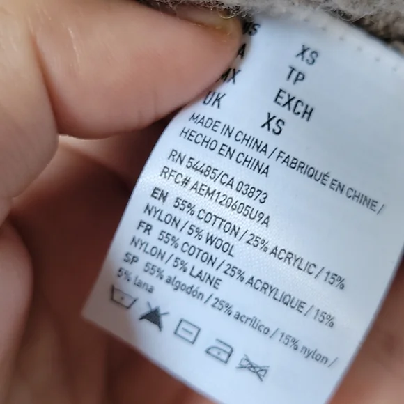 American Eagle NWT Light Brown Knit Sweater - Picture 6 of 7